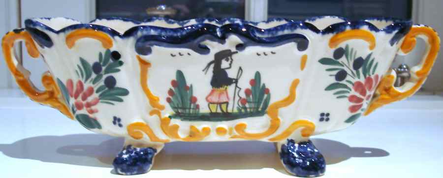 Tradition Oval Small Planter by Quimper-1
