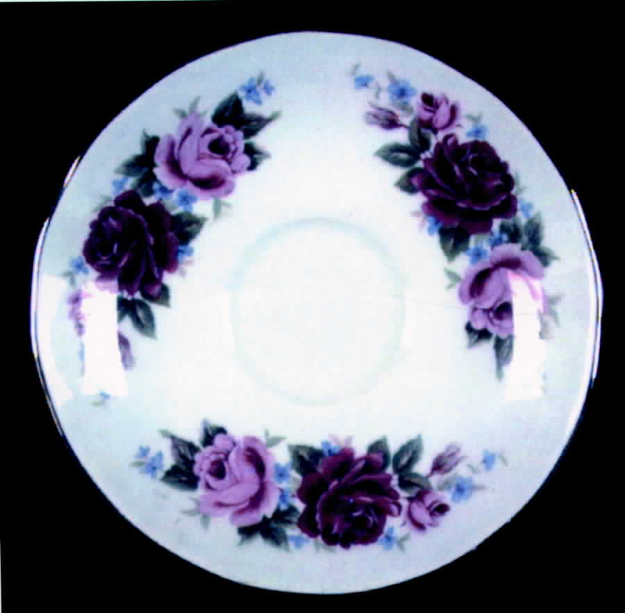 QUA10 Saucer by Queen Anne (England)-1
