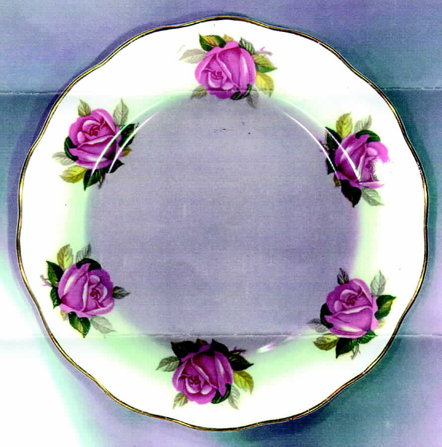 QUA12 Bread & Butter Plate by Queen Anne (England)-1