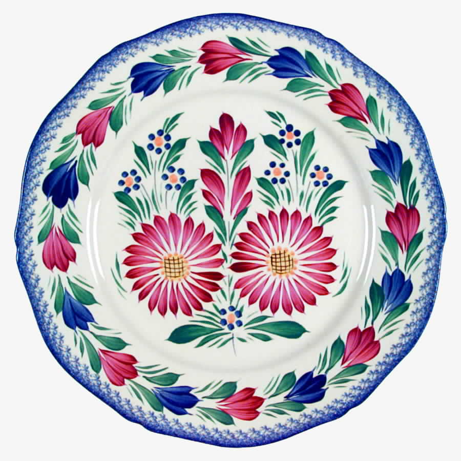Fleuri Dinner Plate by Quimper-1