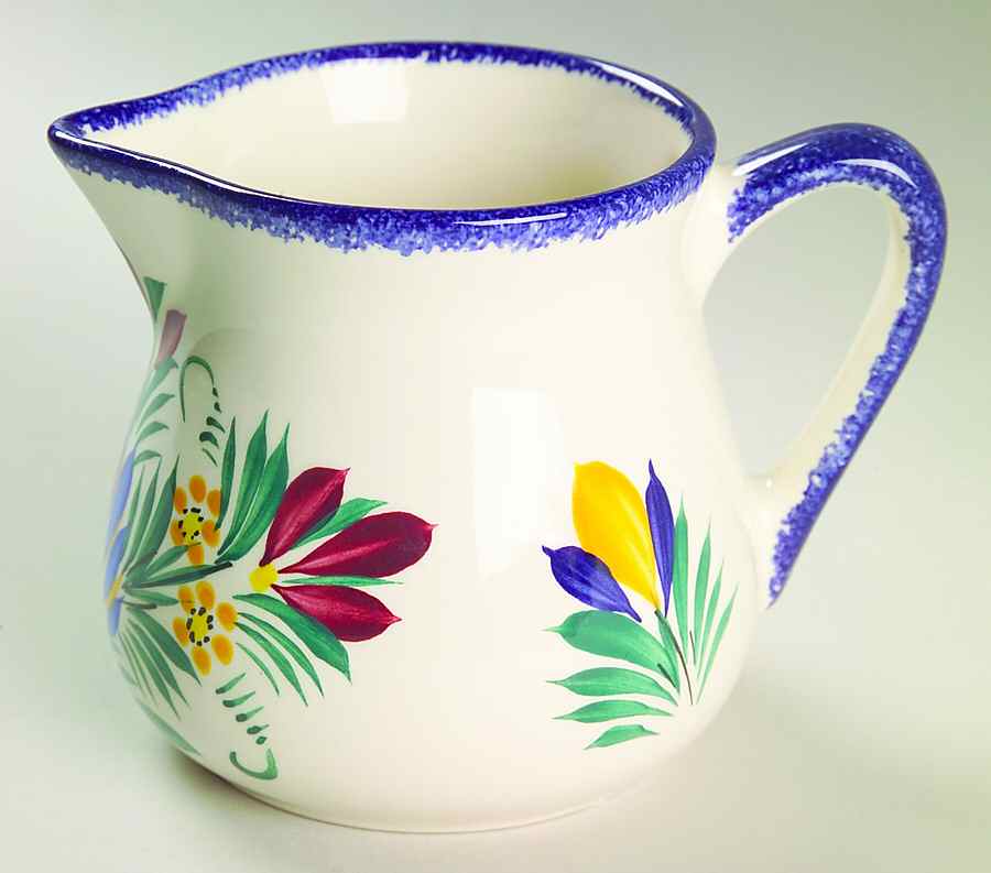 Fleuri Creamer by Quimper-1
