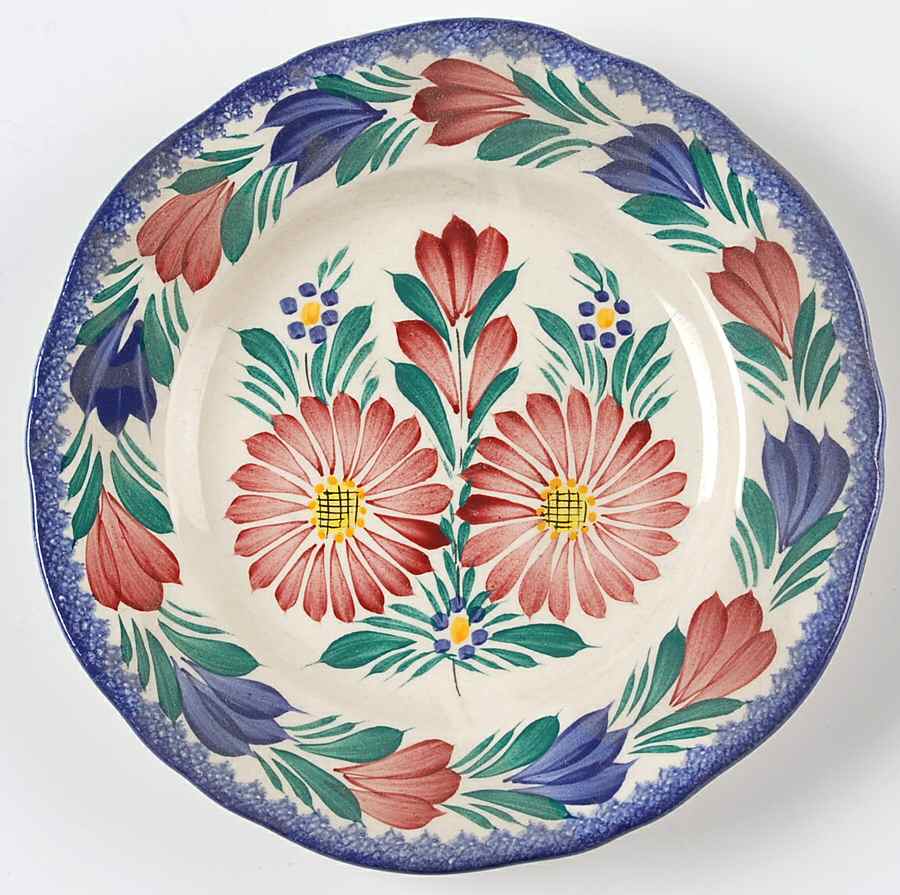 Fleuri Bread & Butter Plate by Quimper-1