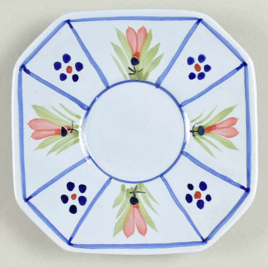 QUI18 Saucer by Quimper-1