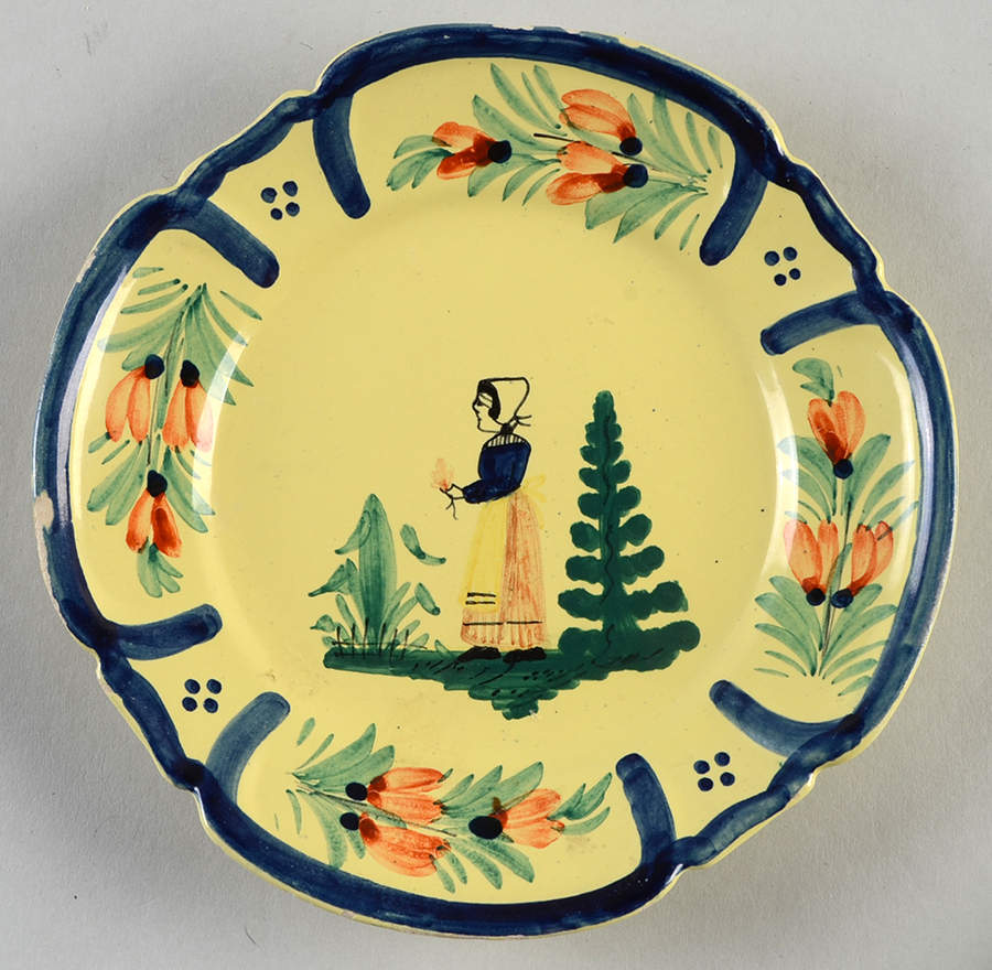 QUI20 Small Bread & Butter Plate by Quimper-1