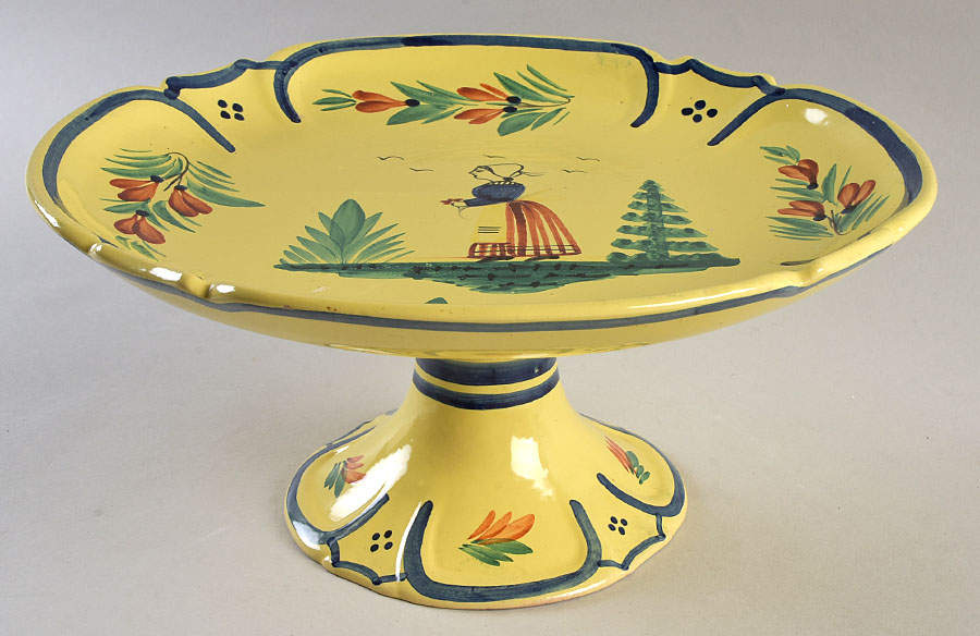 QUI20 Round Compote (Height X Width) by Quimper-1