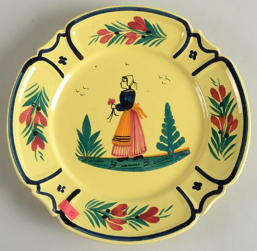 QUI20 Luncheon Plate by Quimper-1