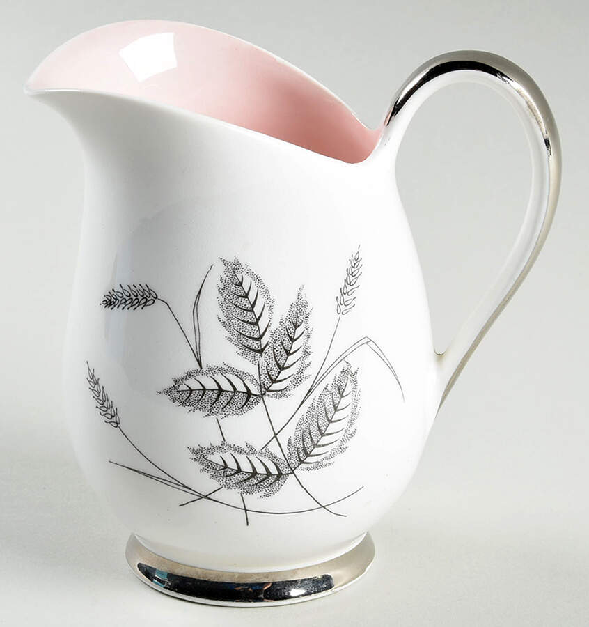 Harvest Pink Creamer by Queen Anne (England)-1