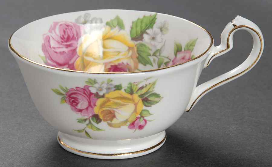 Manor Roses Footed Cup by Queen Anne (England)-1