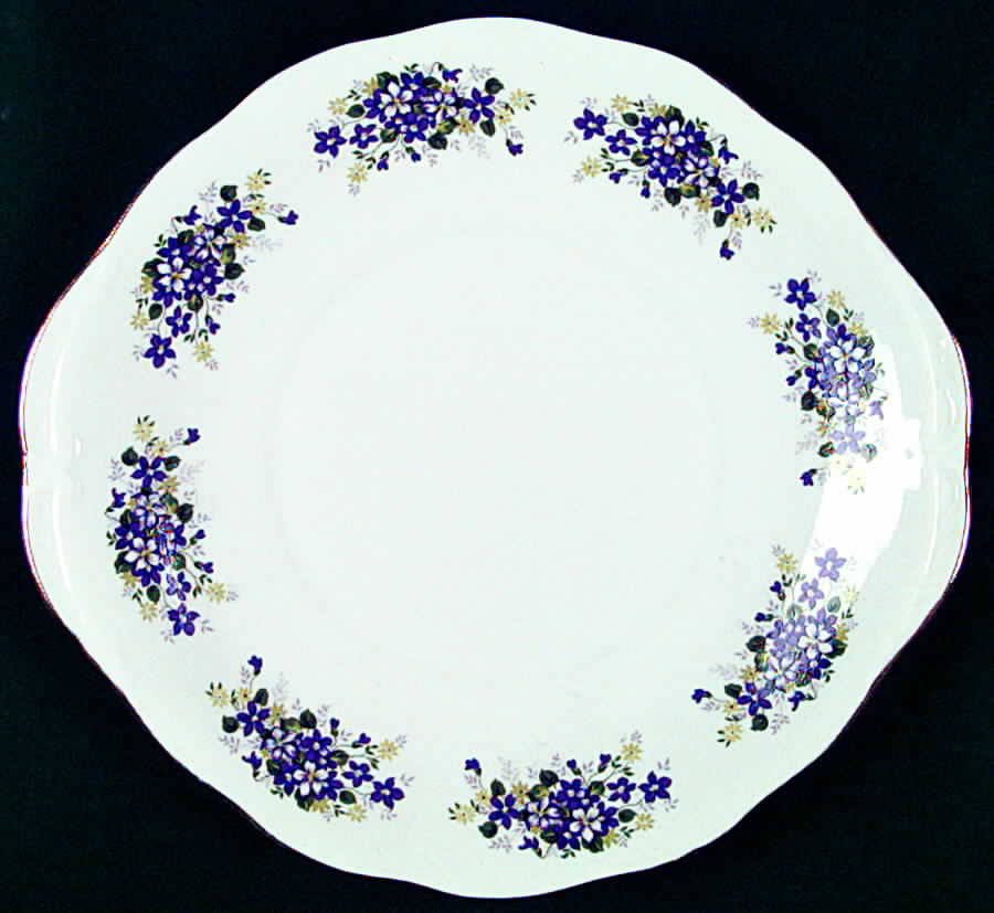 8625 Handled Cake Plate by Queen Anne (England)-1