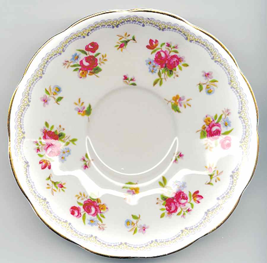Rosamond Saucer by Queen Anne (England)-1