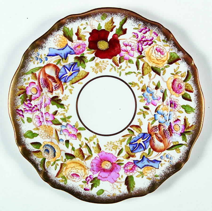 Haddon Hall Salad Plate by Queen Anne (England)-1