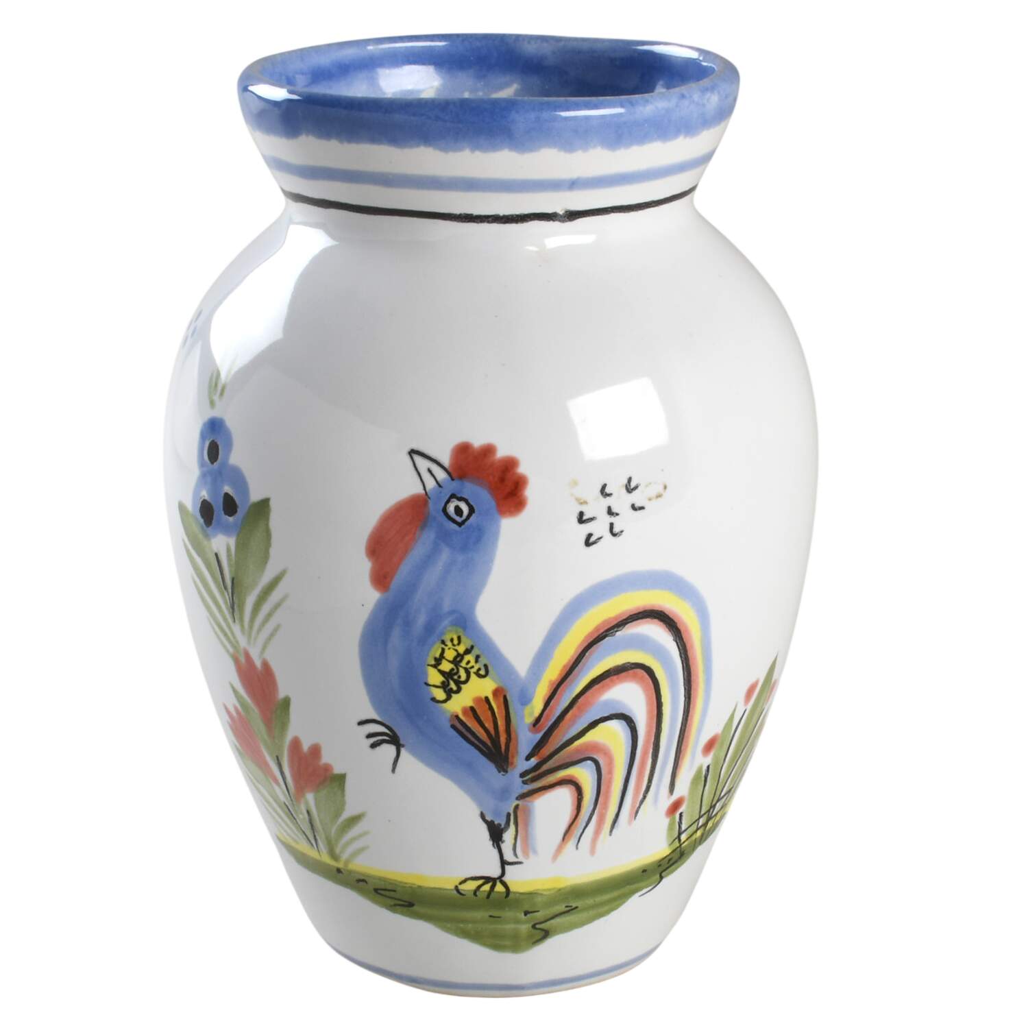 Le Coq De Campagne 7" Vase by Quimper-1