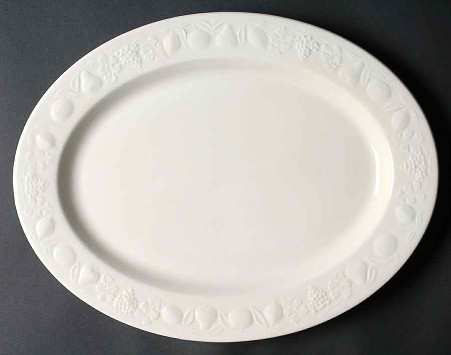 QUD7 14" Oval Serving Platter by Quadrifoglio-1