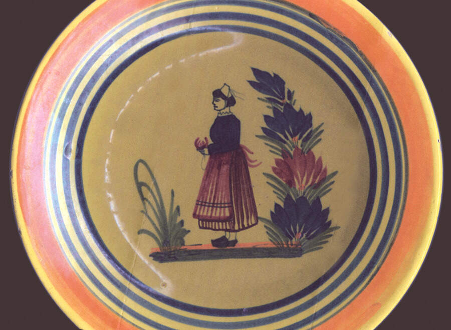 QUI24 Dinner Plate by Quimper-1