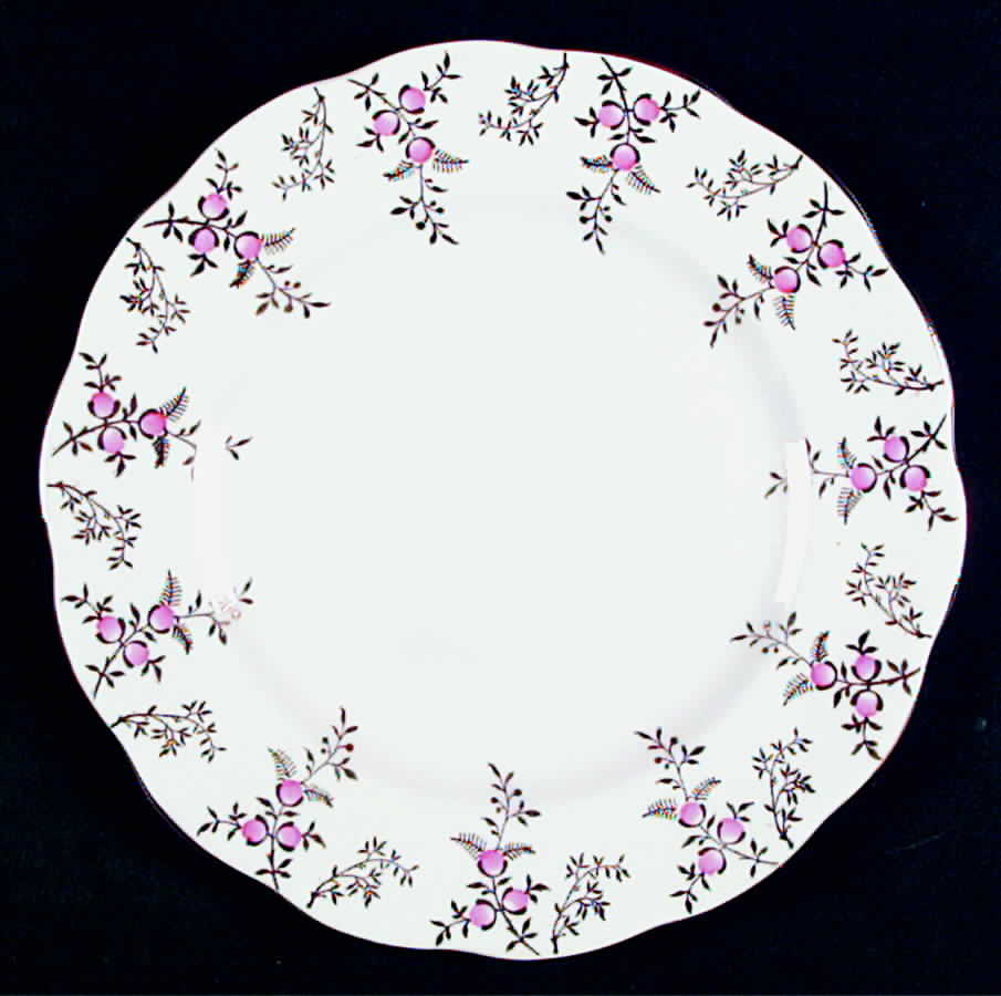 QUA18 Salad Plate by Queen Anne (England)-1