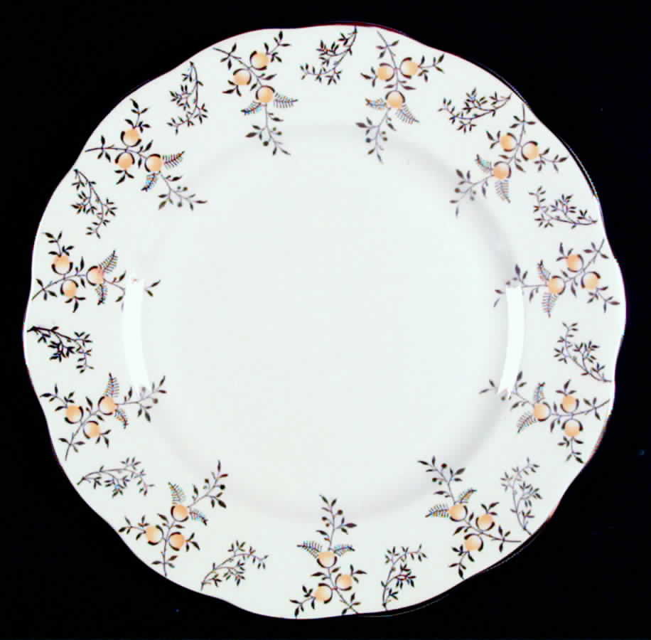 QUA19 Salad Plate by Queen Anne (England)-1
