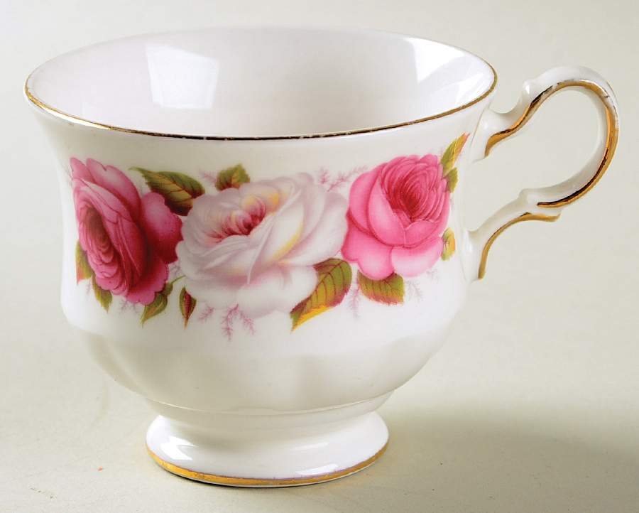 Princess Roses Footed Cup by Queen Anne (England)-1