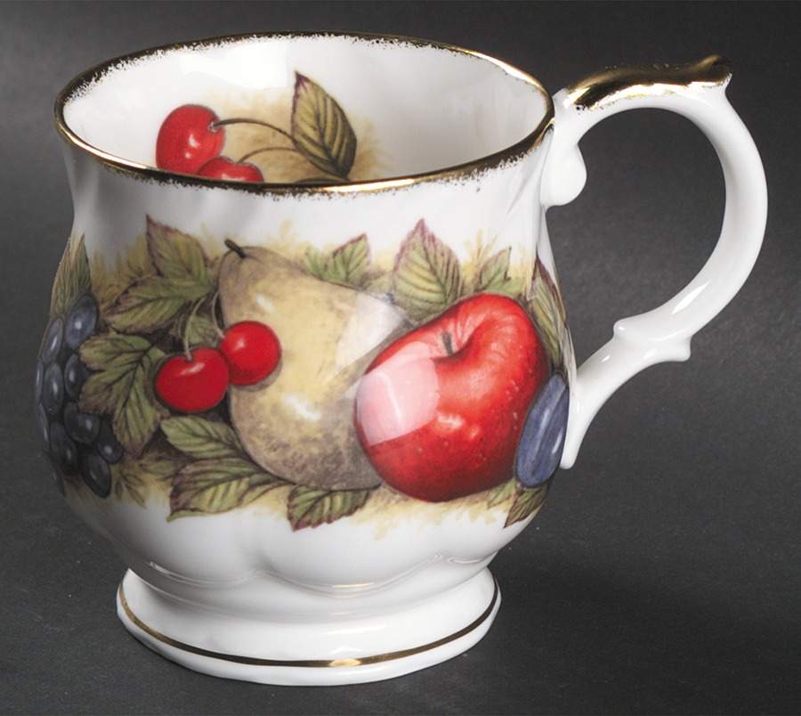 Antique Fruit Mug by Queen's-1