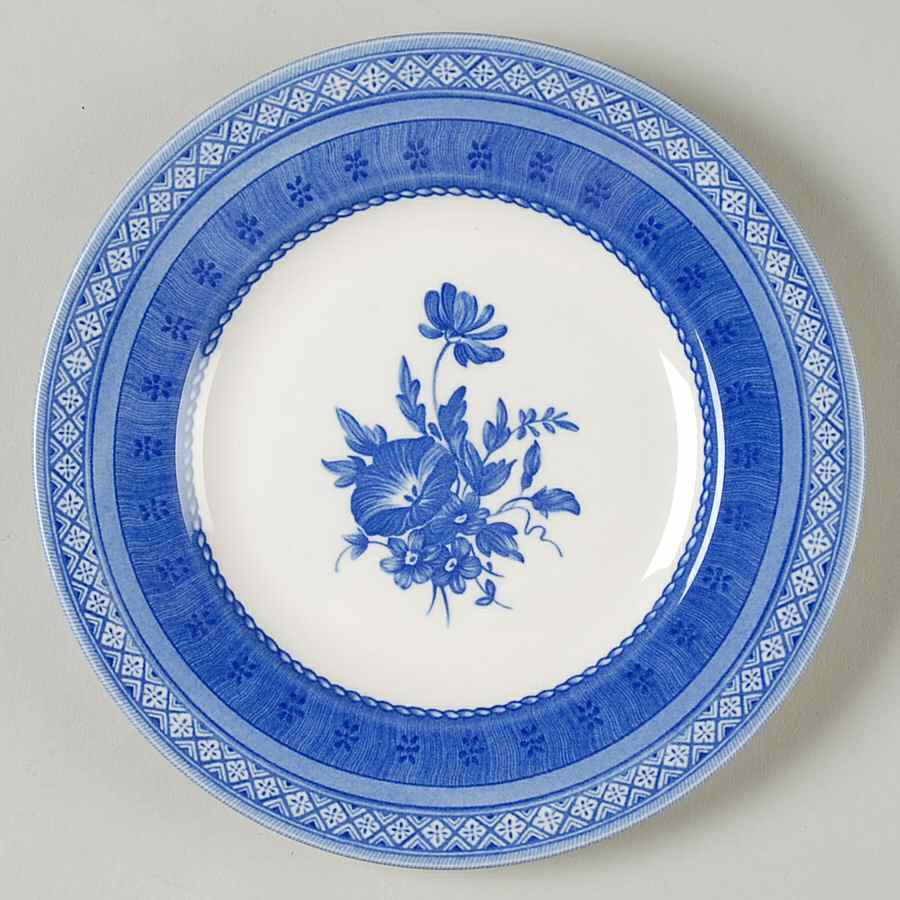 Out of The Blue Bread & Butter Plate by Queen's-1
