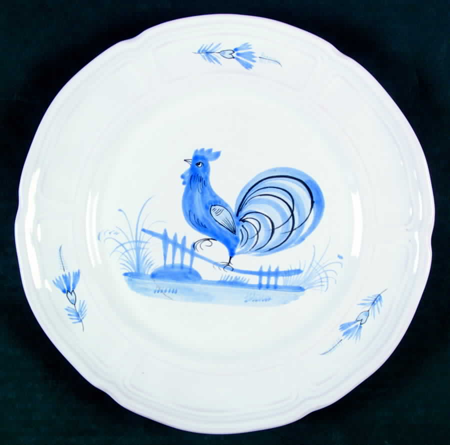 QUI40 Dinner Plate by Quimper-1