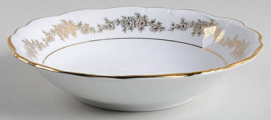 Tuxedo Royale Coupe Soup Bowl by Queen Anne (Bavaria Germany)-1