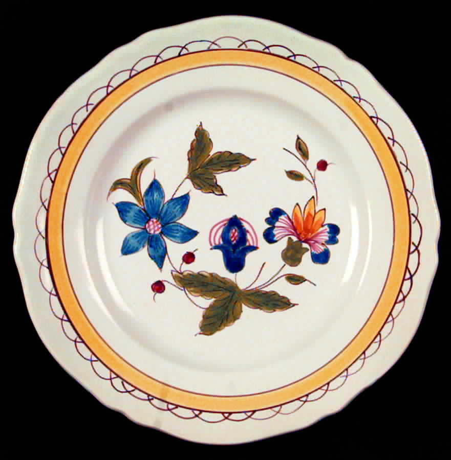 Valencay Bread & Butter Plate by Quimper-1