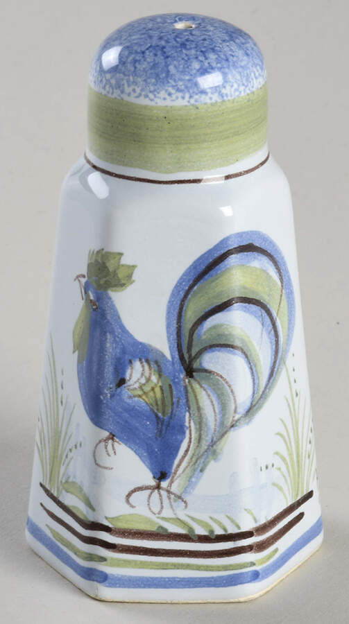 Le Coq Prestigieux Salt Shaker by Quimper-1