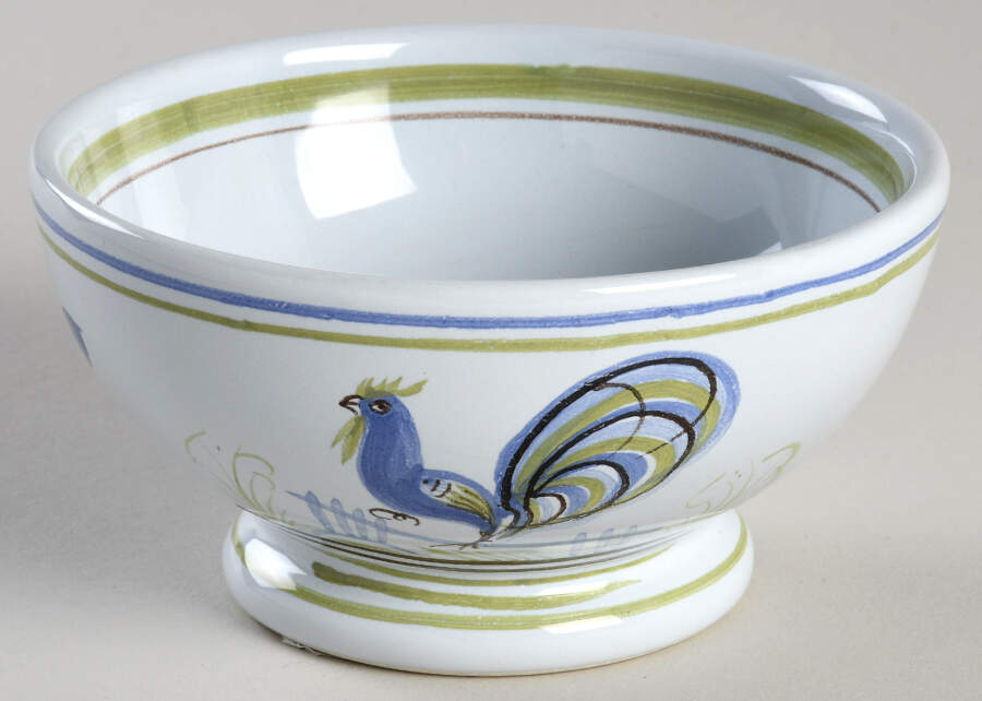 Le Coq Prestigieux Fruit/Dessert (Sauce) Bowl by Quimper-1