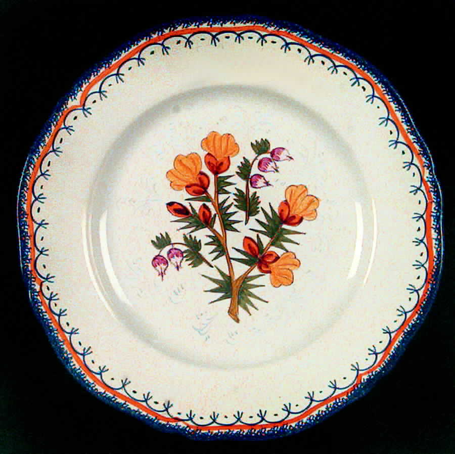 Ajoncs Bread & Butter Plate by Quimper-1