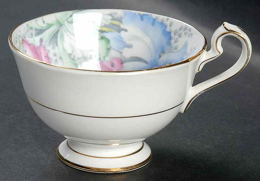 Orchids Footed Cup by Queen Anne (England)-1