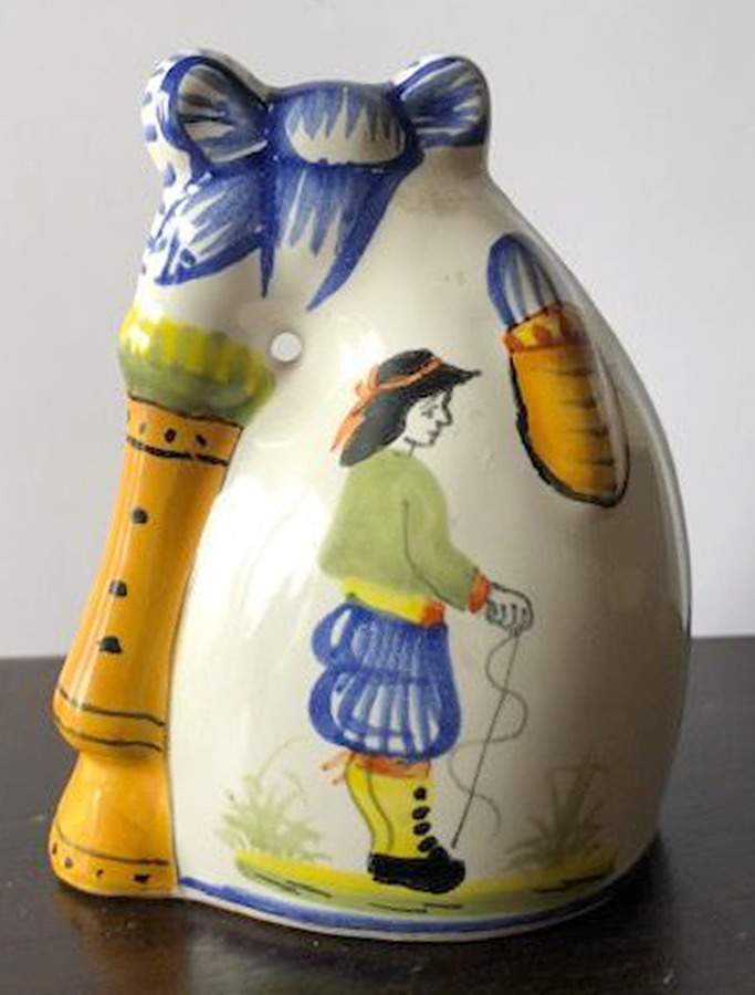 Henriot (Lady Or Man Center) Bell by Quimper-1