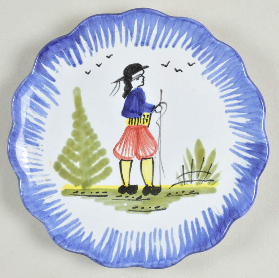 Henriot (Lady Or Man Center) Coaster by Quimper-1