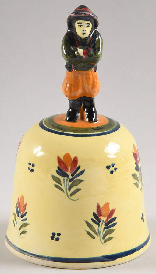 Henriot (Lady Or Man Center) Bell by Quimper-1