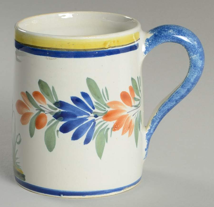 Henriot (Lady Or Man Center) Mug by Quimper-1