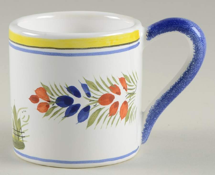 Henriot (Lady Or Man Center) Mug by Quimper-1