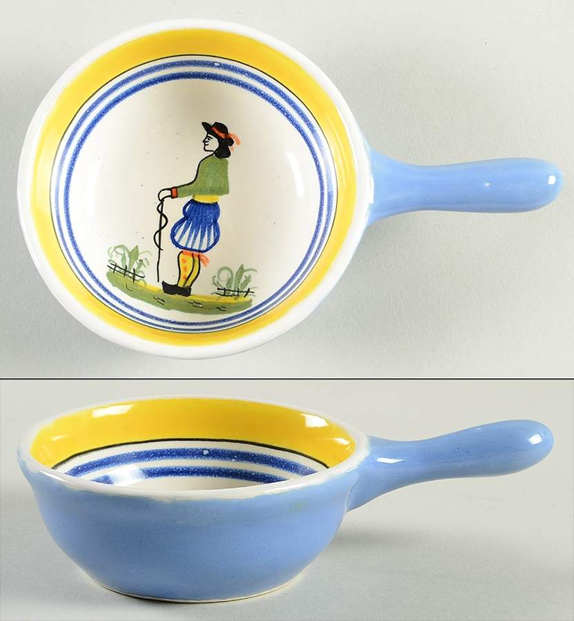 Henriot (Lady Or Man Center) Sauce Dip by Quimper-1