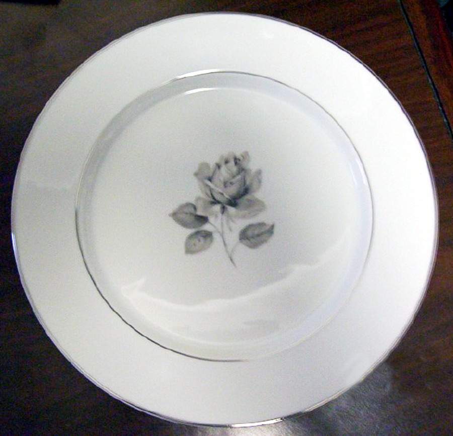True Love Dinner Plate by Queen Anne (Bavaria Germany)-1