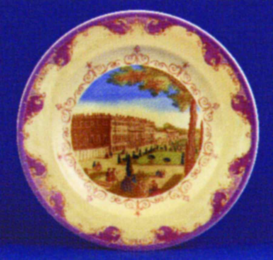 Hampton Court Palace Service Plate (Charger) by Queen's-1