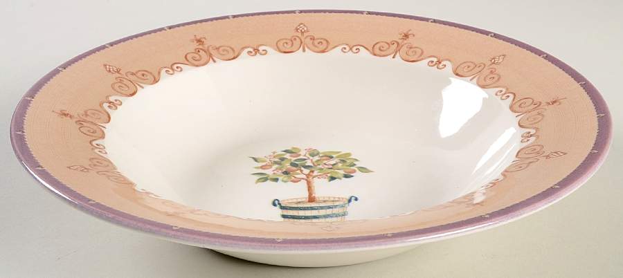 Hampton Court Palace 10" Individual Pasta Bowl by Queen's-1