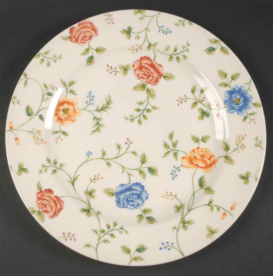 Rose Chintz 12" Chop Plate (Round Platter) by Queen's-1