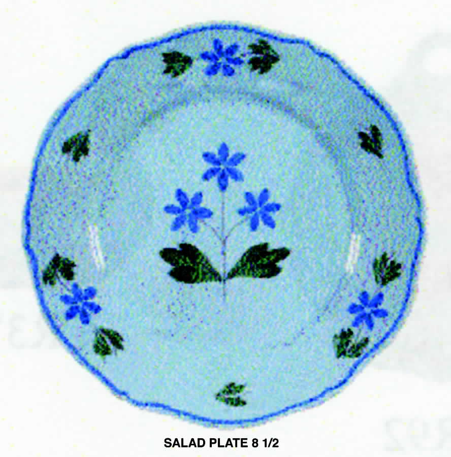 Josette Salad Plate by Quimper-1
