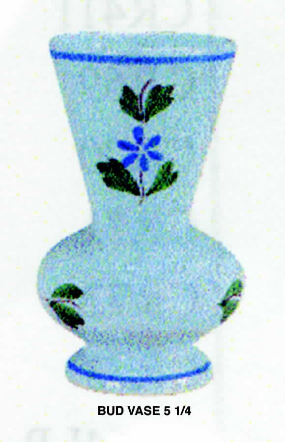 Josette 5" Bud Vase by Quimper-1