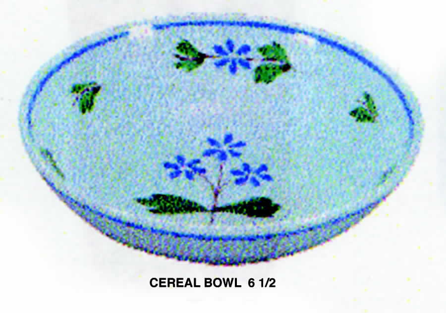Josette Coupe Cereal Bowl by Quimper-1