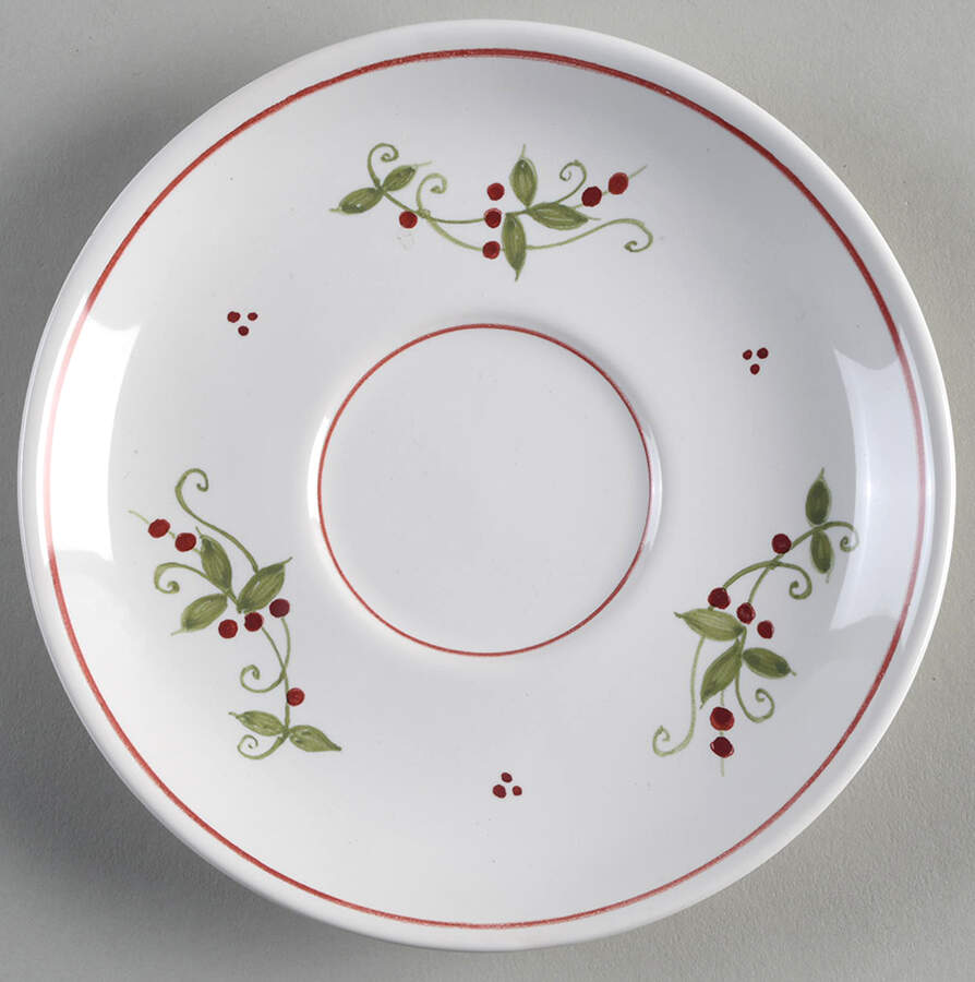 L'Esprit de Noel Saucer by Quimper-1