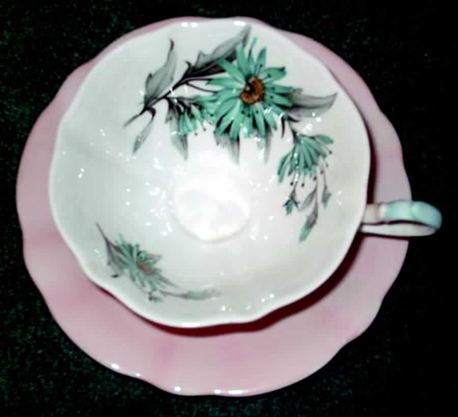 5853 Footed Cup & Saucer Set by Queen Anne (England)-1