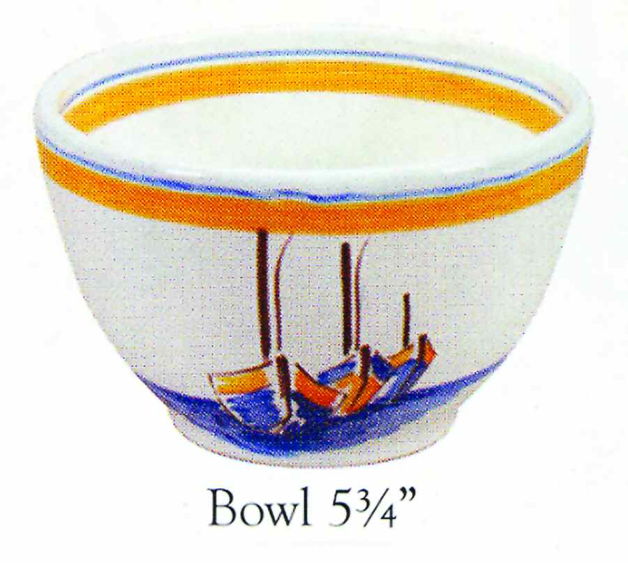 Escale 5" All Purpose Bowl by Quimper-1