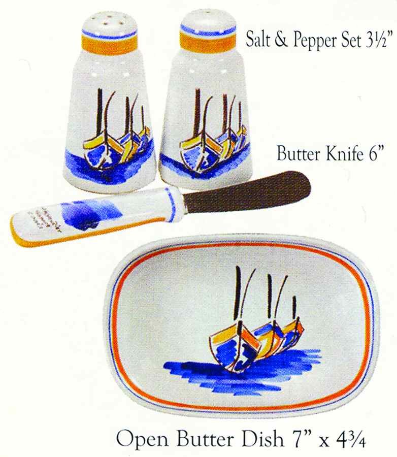 Escale Butter Tray by Quimper-1