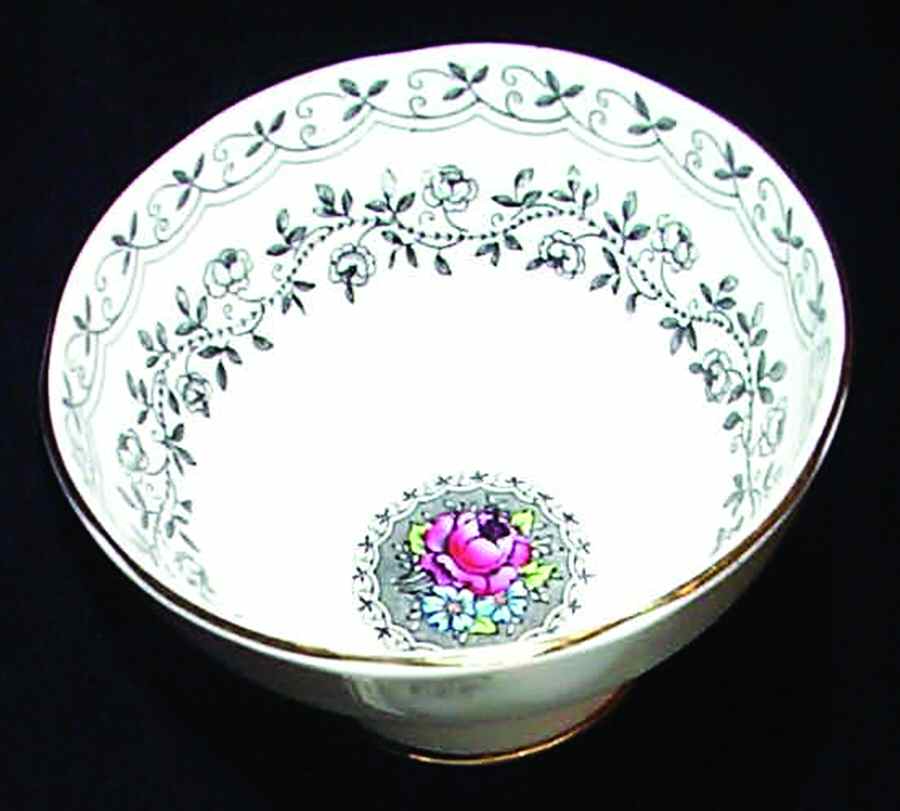 Black Rose Open Sugar Bowl by Queen Anne (England)-1