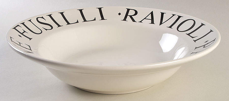QUD21 14" Pasta Serving Bowl by Quadrifoglio-1