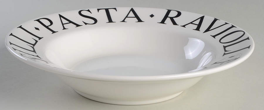 QUD21 10" Individual Pasta Bowl by Quadrifoglio-1